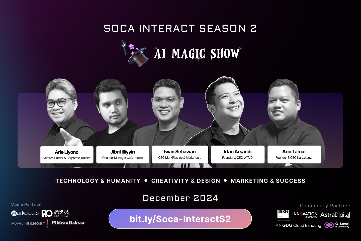 AI Magic Show: Soca Interact Tampil Lebih Spektakuler